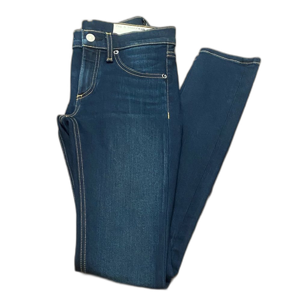 Rag & Bone Dark Indigo Skinny Jeans